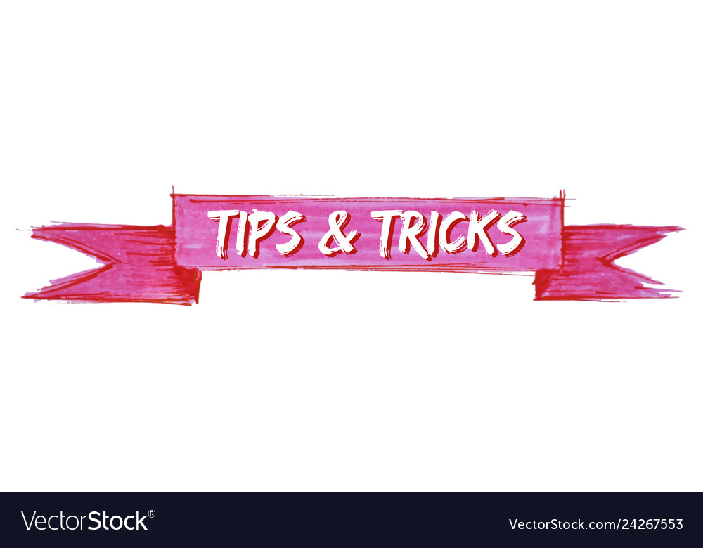 Tips tricks ribbon