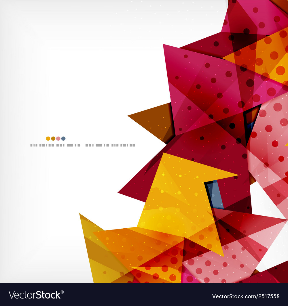 Abstract sharp angles background