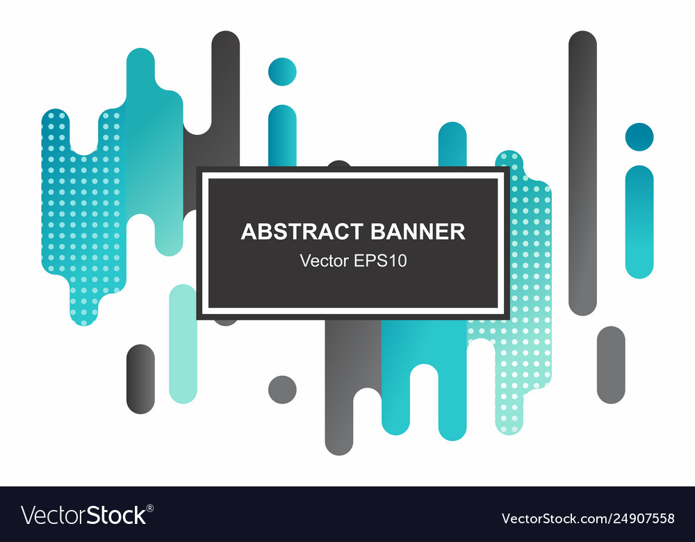 Modern style abstraction with composition made