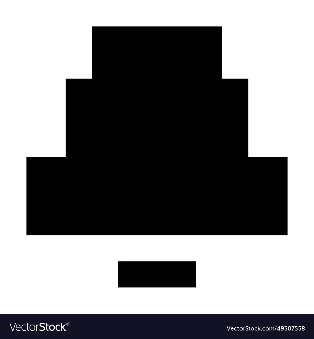 Notification icon suitable for website ui design vector image Notification icon suitable for website ui design
