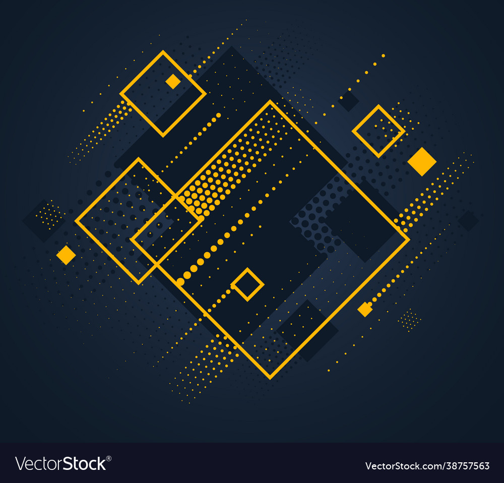 Artistic colorful frame with different elements vector image Artistic colorful frame with different elements