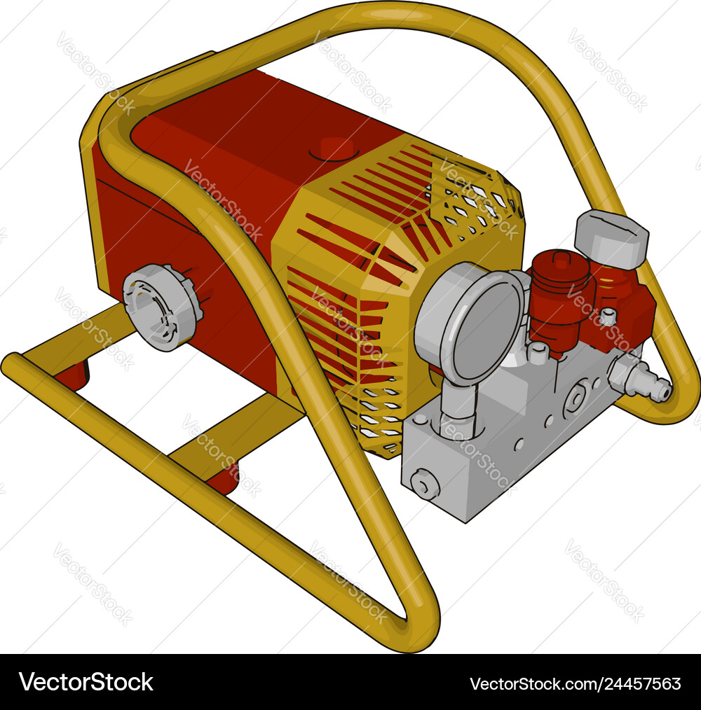 Automotive industrial engine or color Royalty Free Vector