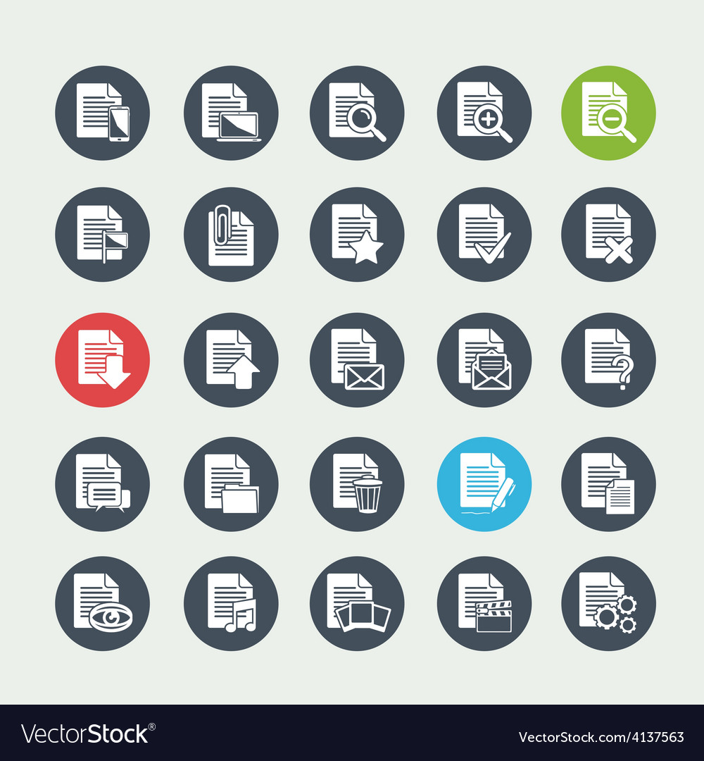 Document file icons