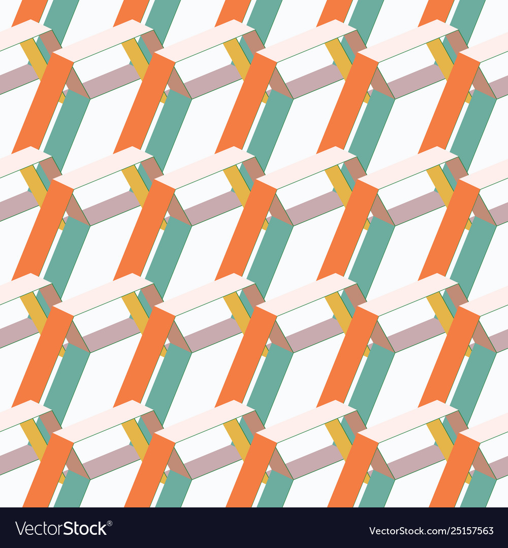 Geometric seamless repeat pattern vector image Geometric seamless repeat pattern