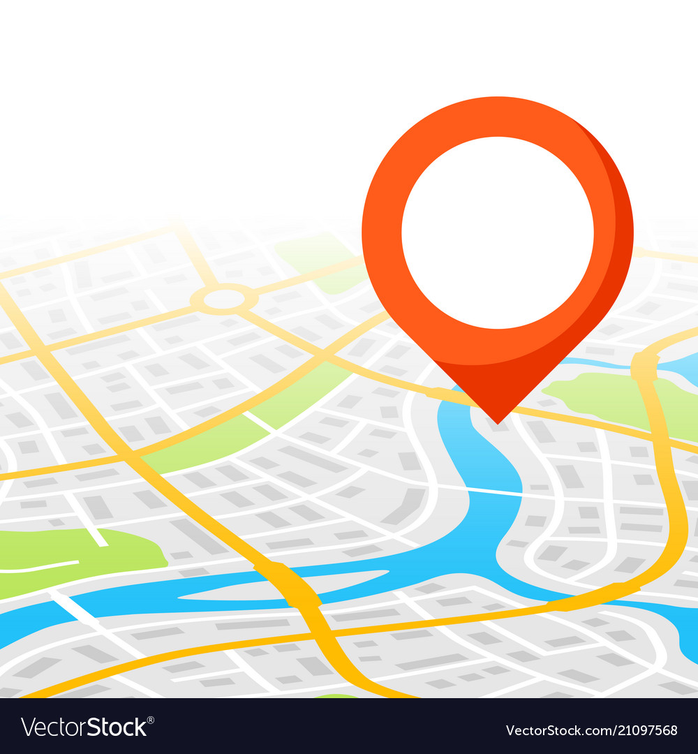 Abstract City Map Background