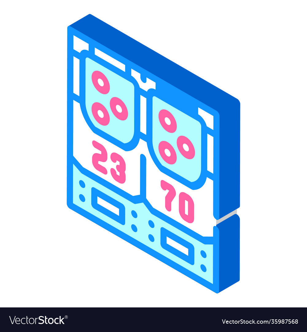 Game panel isometric icon