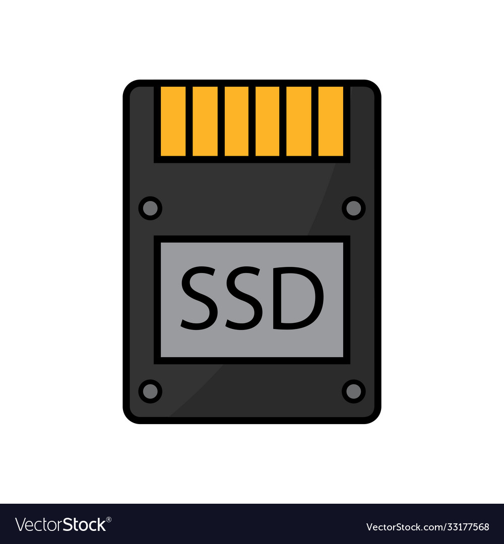 Isolated memory stick icon