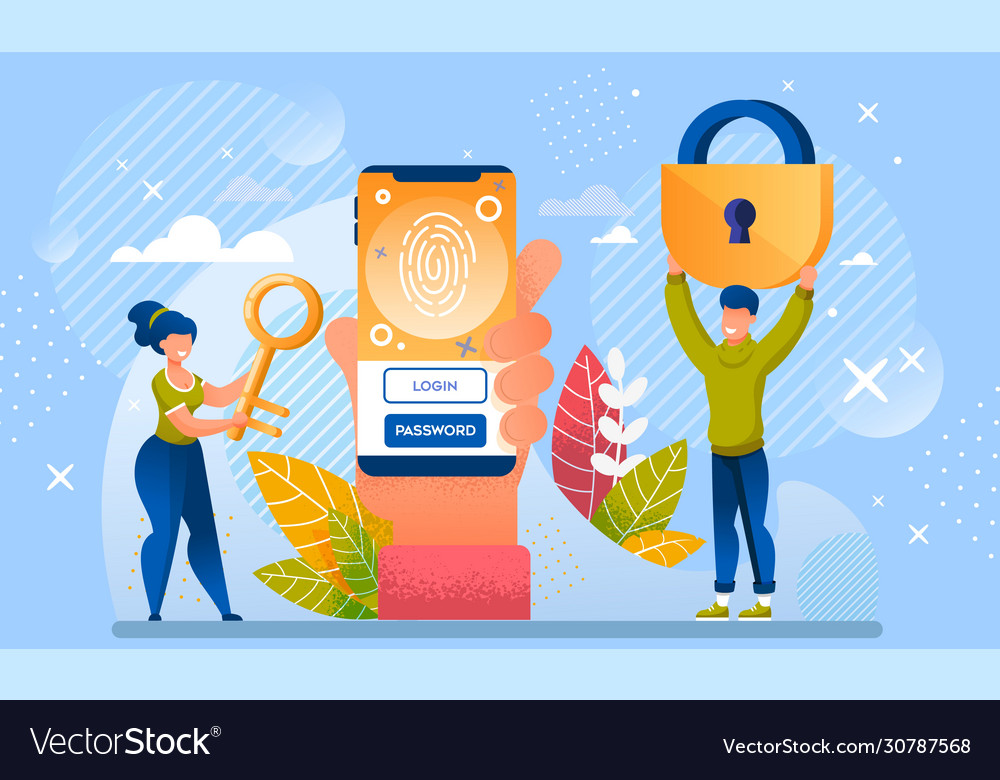 Mobile Data Security: Password & Fingerprint Acces