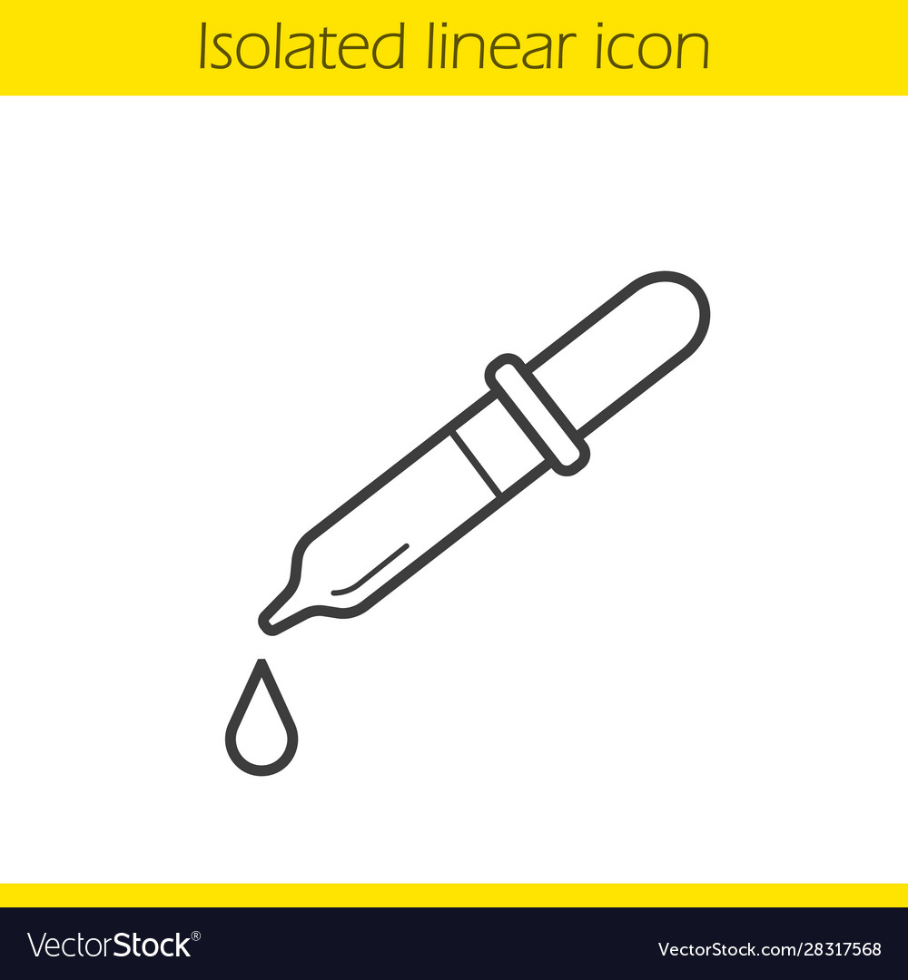 Pipette with Drop Icon