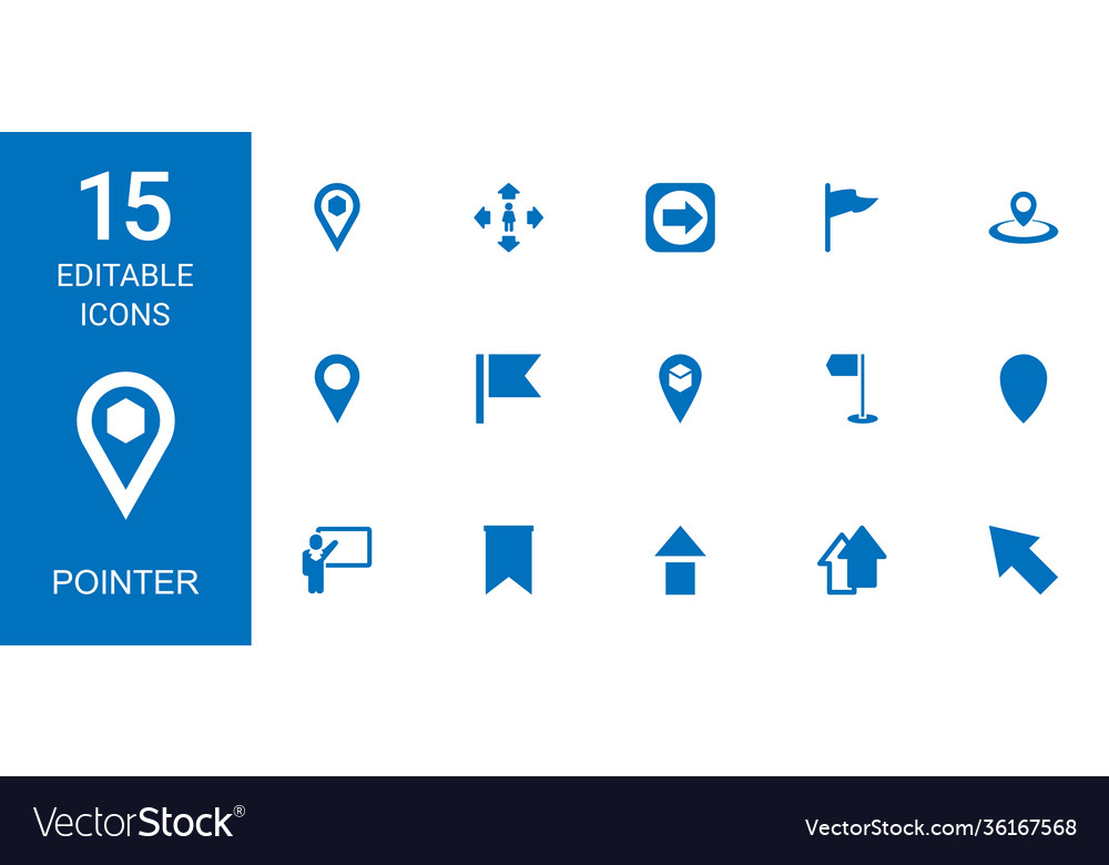 Pointer icons