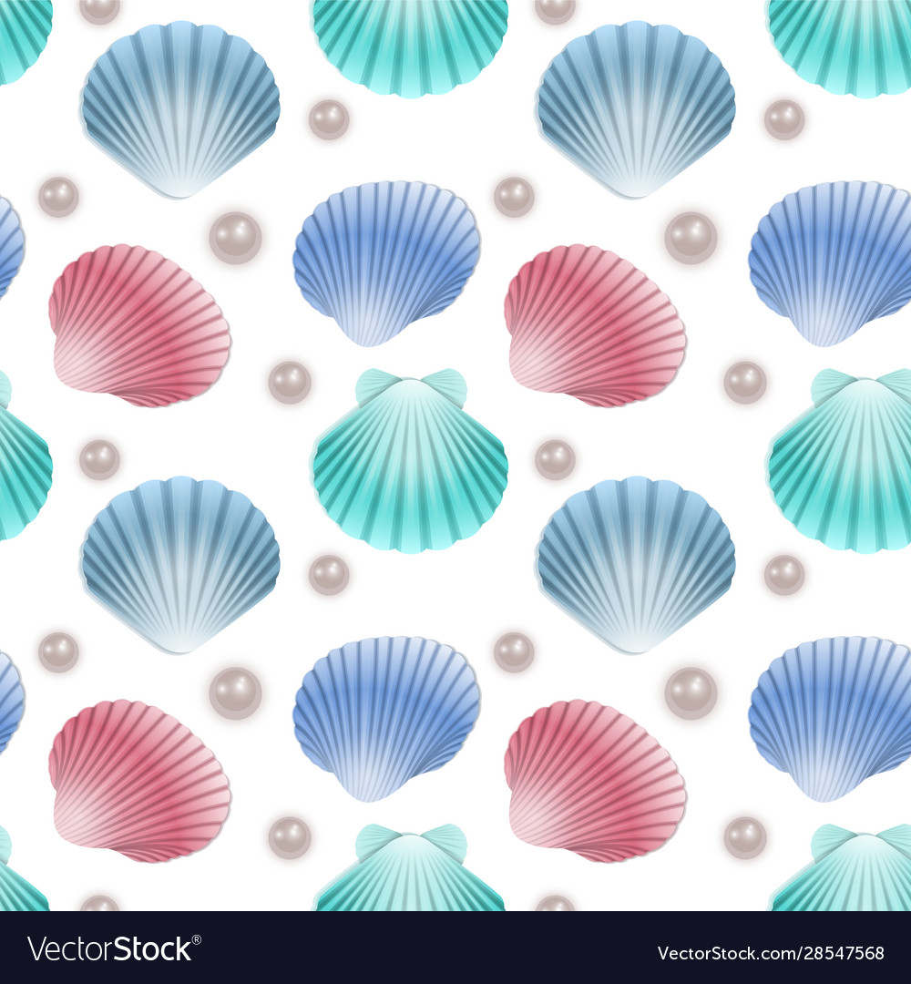 Seamless endless pattern with print colorful