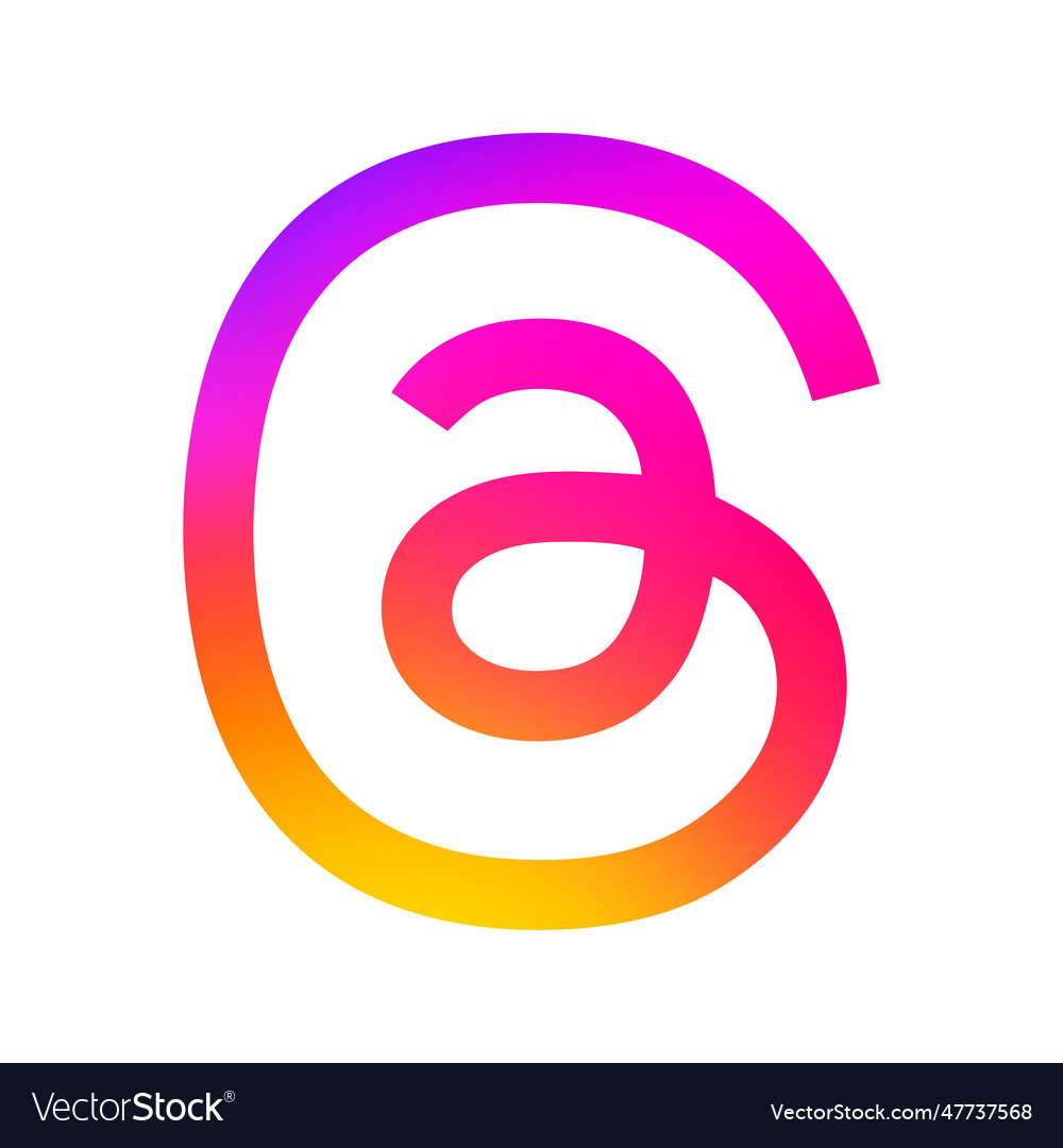 Threads Rainbow Icon