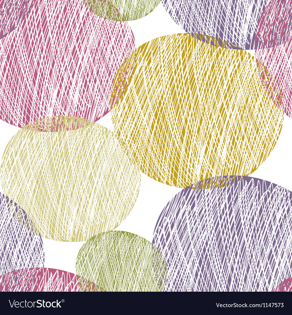 Abstract Colorful Circle Pattern