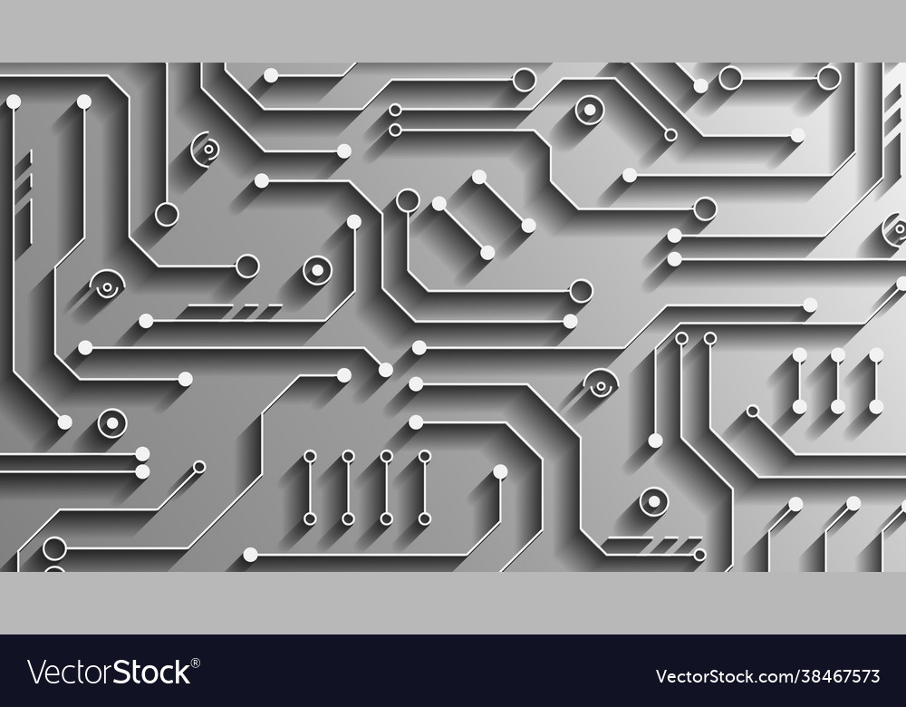 Circuit technology background with hi-tech
