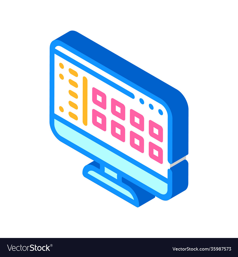 Files operating system isometric icon