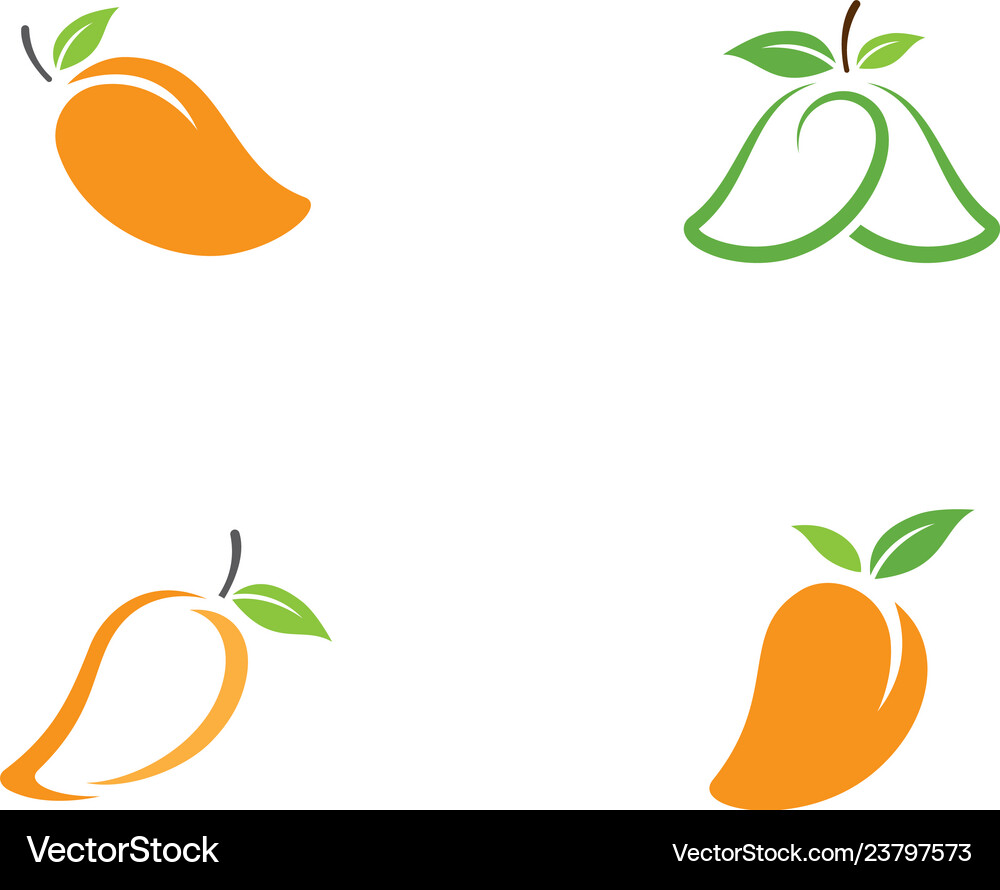 Mango logo icon Royalty Free Vector Image - VectorStock