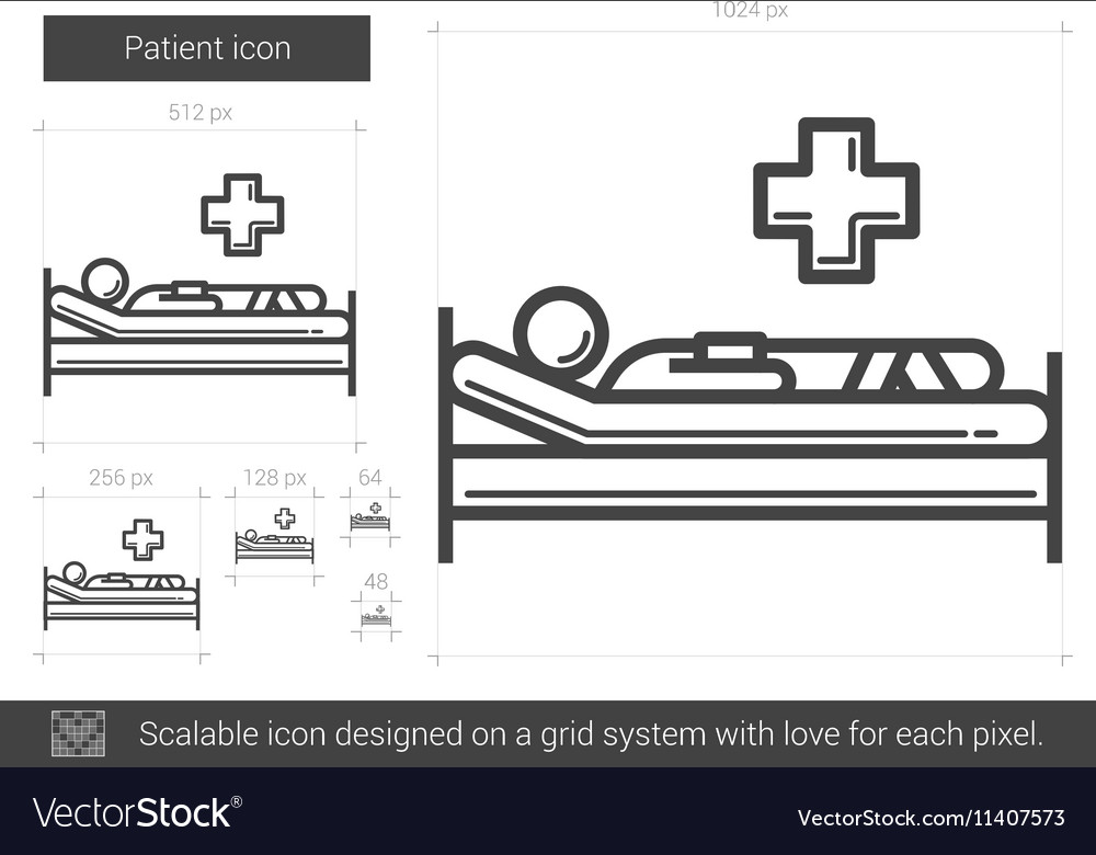 Patient line icon