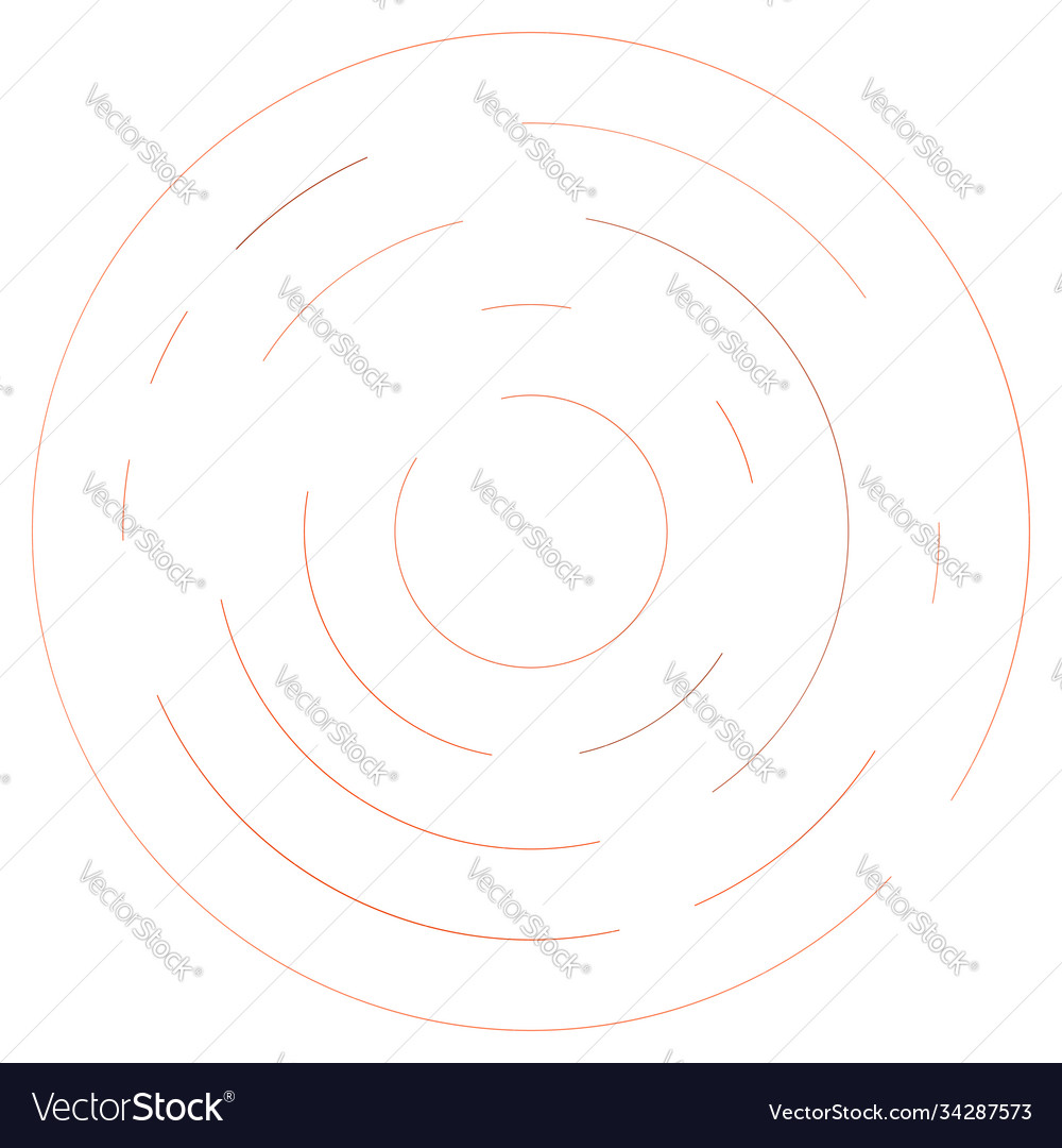 Radial radiating lines abstract burst element vector image Radial radiating lines abstract burst element