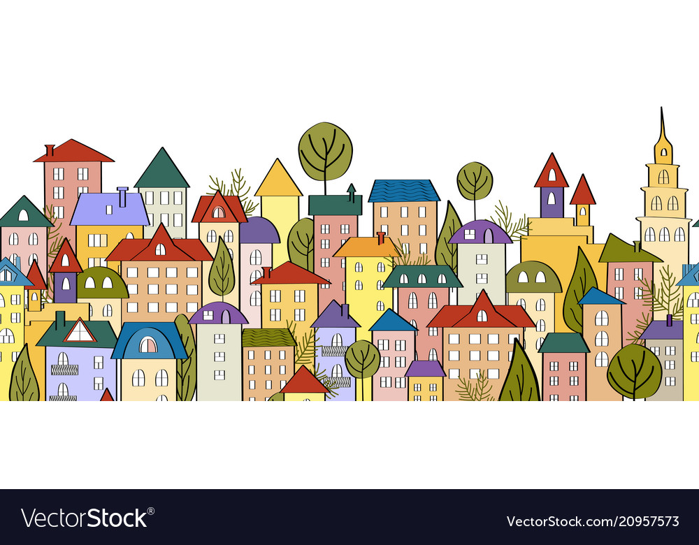 Seamless banner background with rows of colorful vector image Seamless banner background with rows of colorful