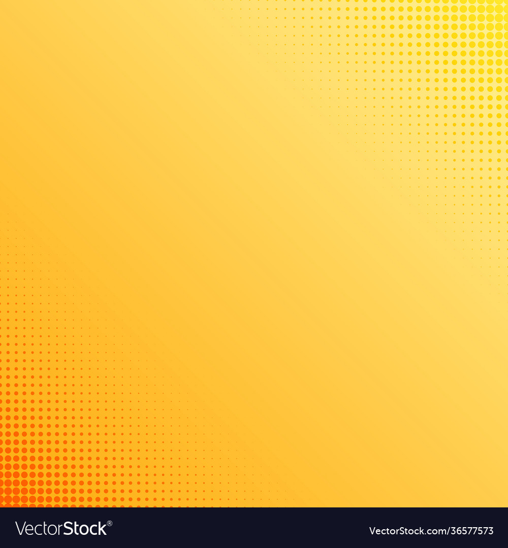 Yellow-orange abstract background with dots