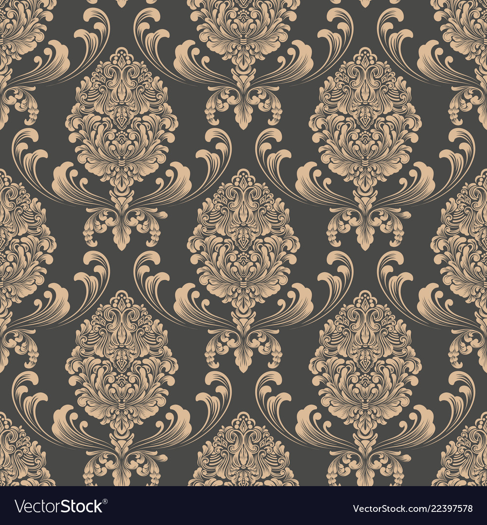 Damask Floral Pattern