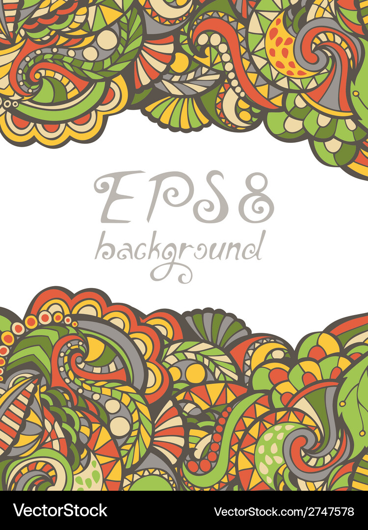 Doodles background Royalty Free Vector Image - VectorStock