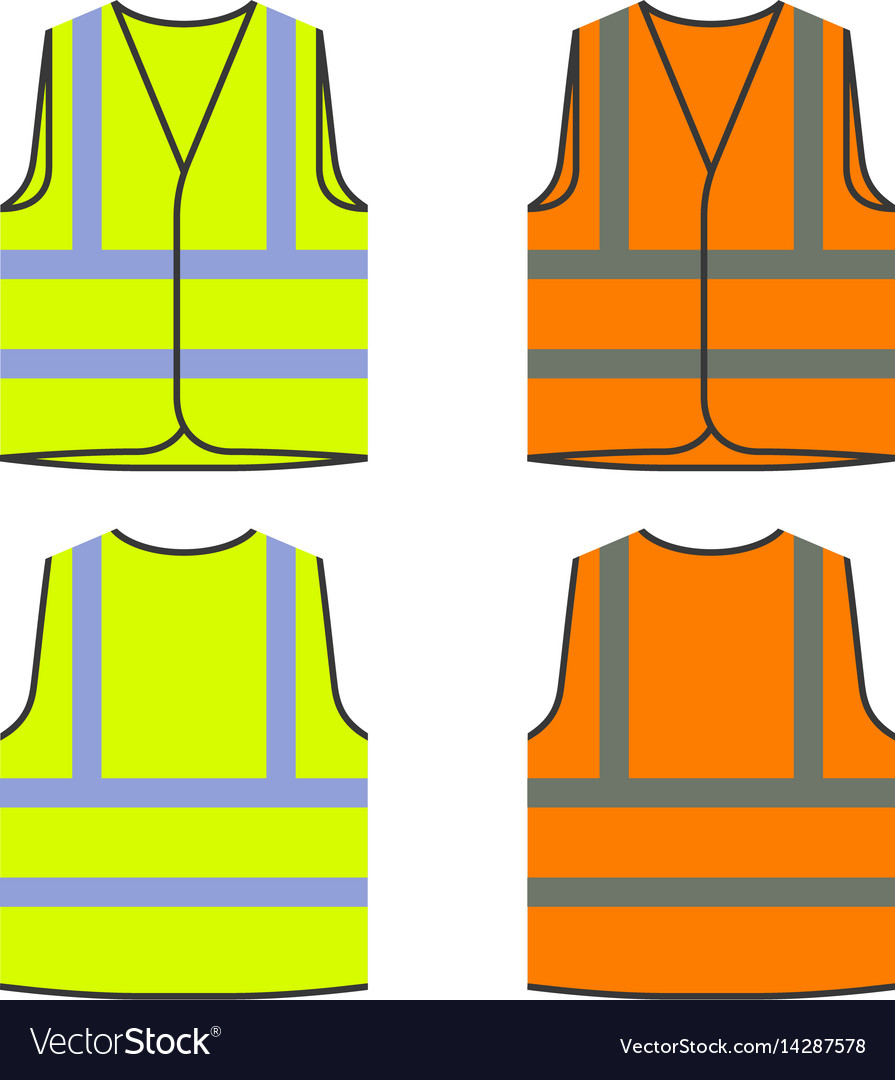 Vest orange hot sale