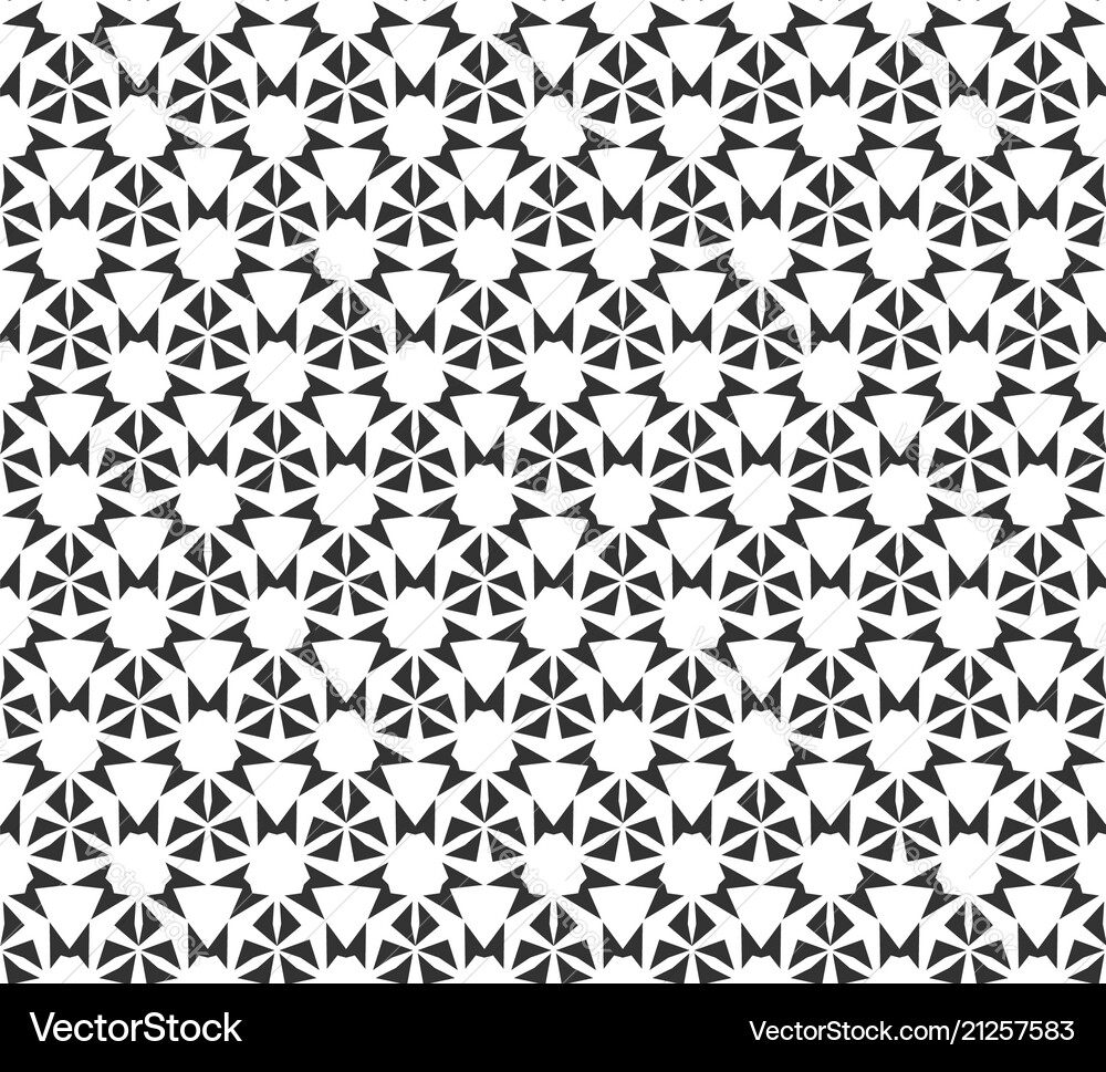 Abstract geometric seamless pattern repeating Vector Image