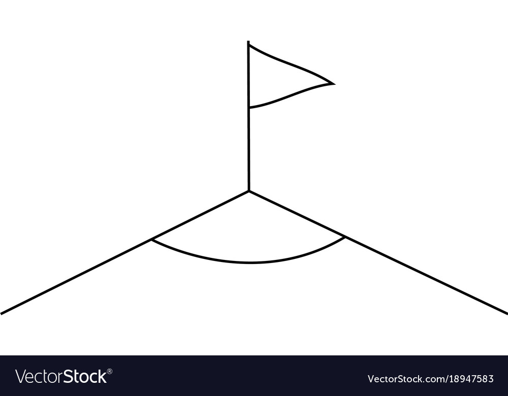 Abstract soccer object