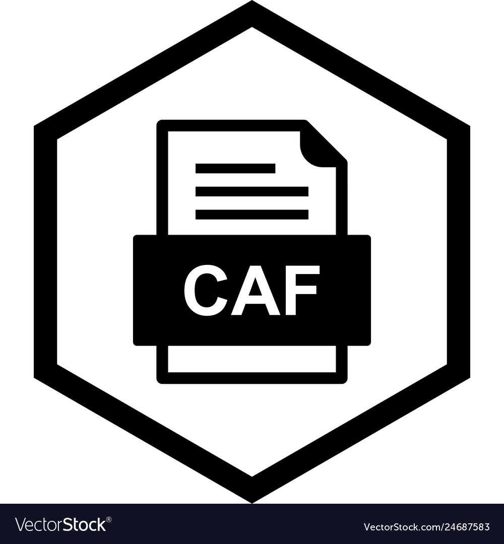 Caf file document icon