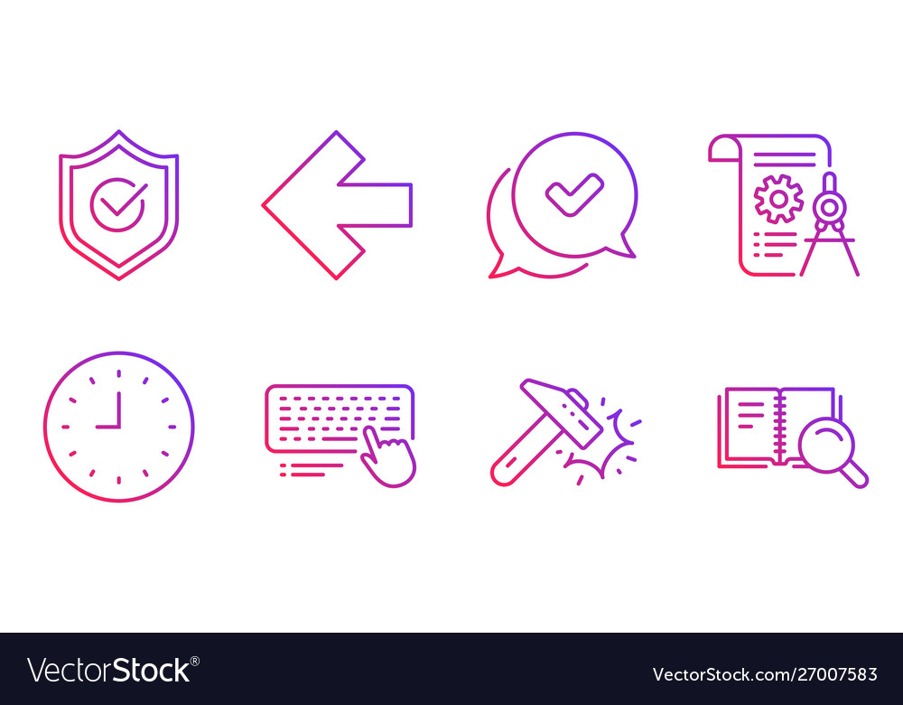 Divider document computer keyboard and clock