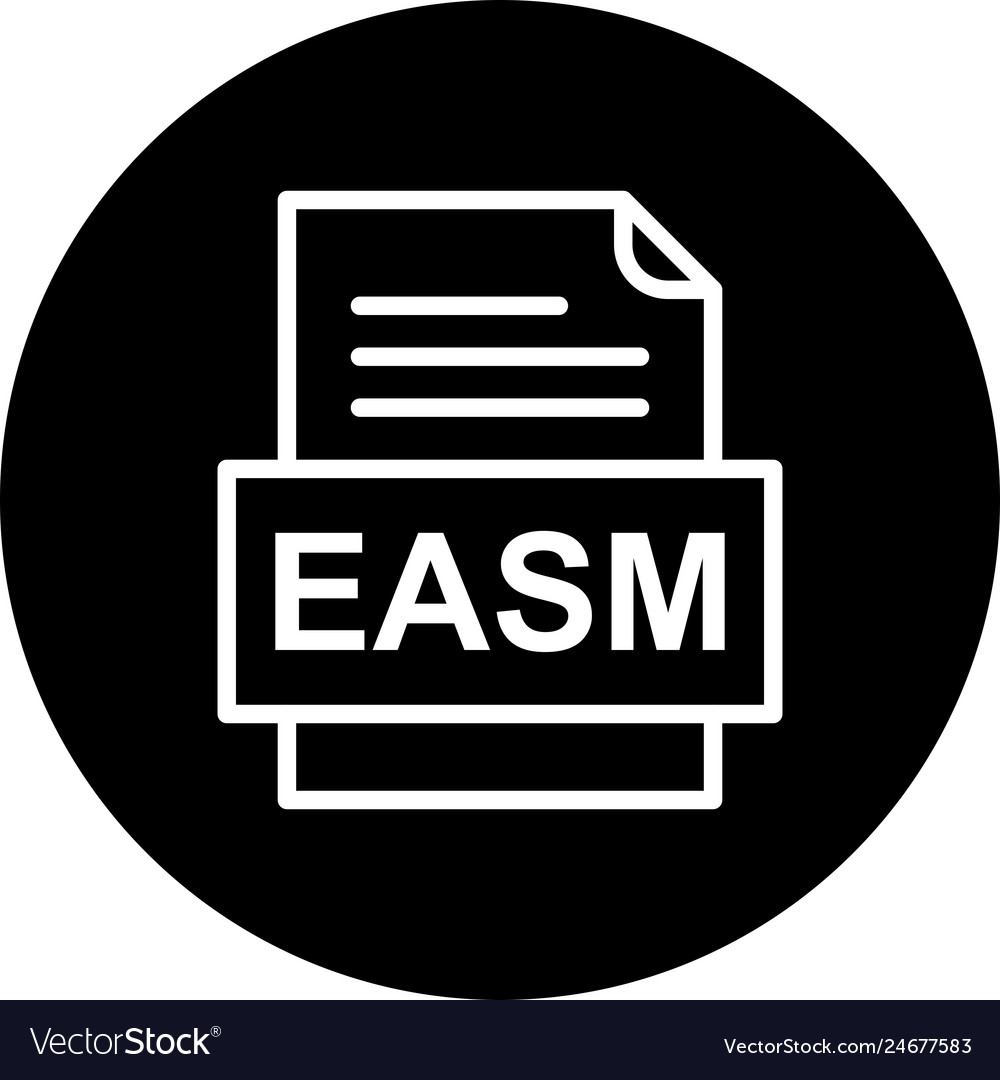 Easm file document icon