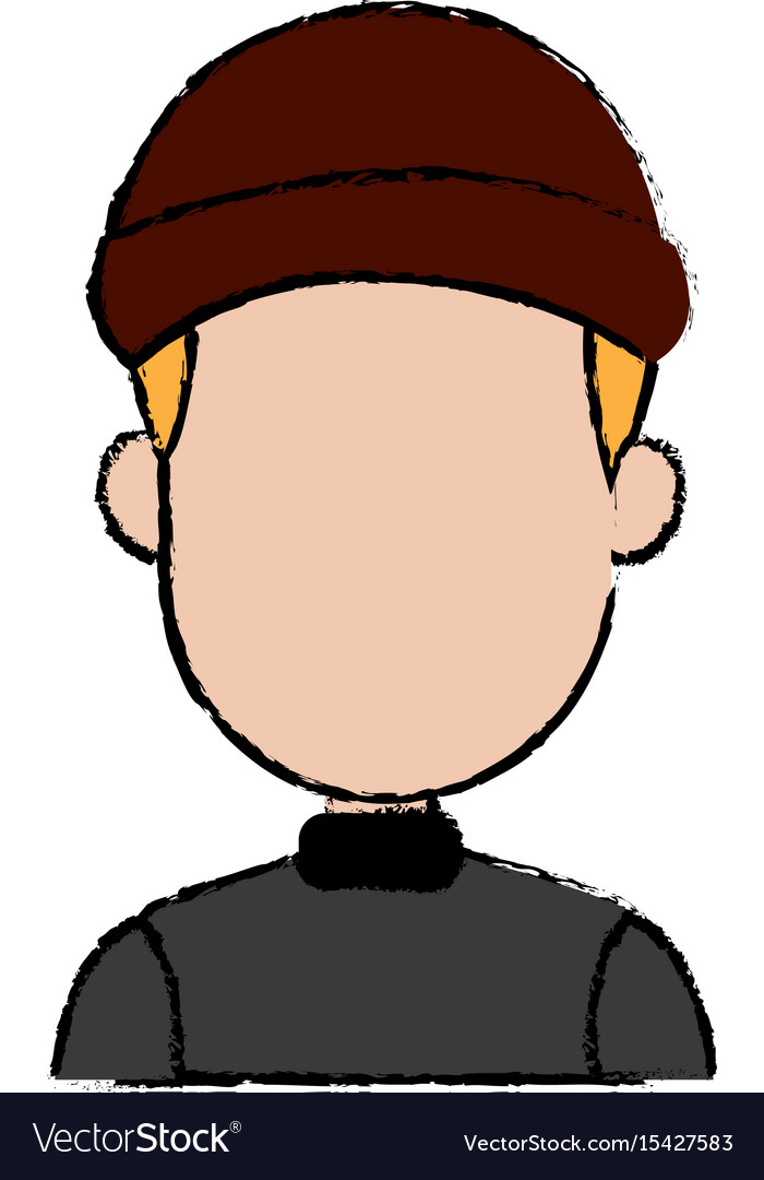Hacker character portrait thief technology image