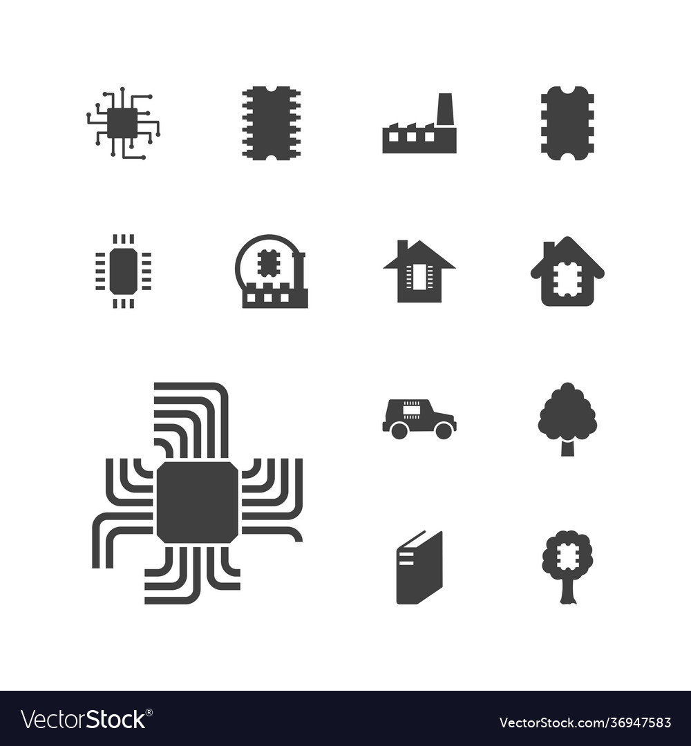 Microchip icons