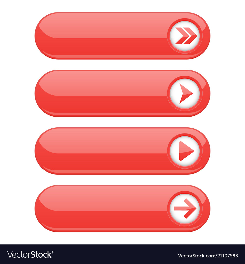 Red interface buttons with arrows