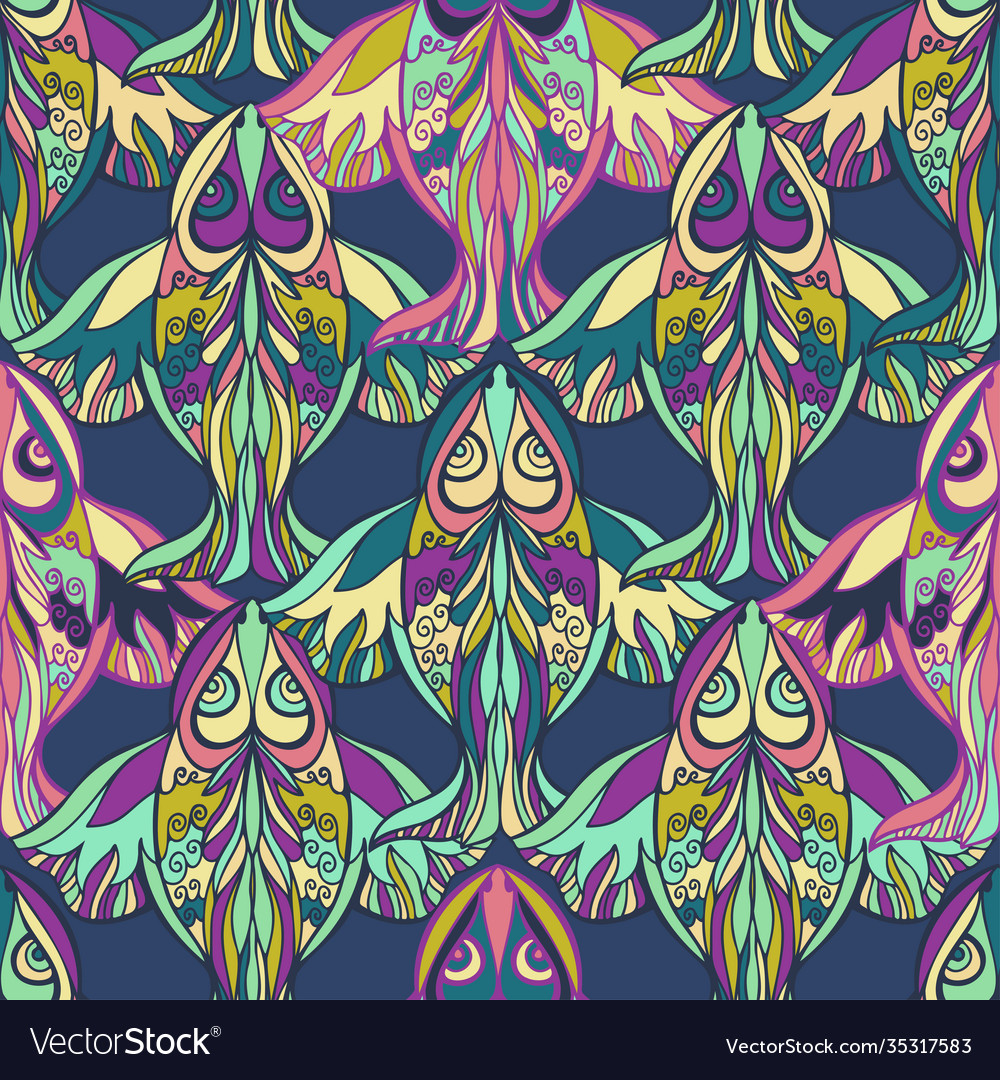 Seamless pattern design vector image Seamless pattern design