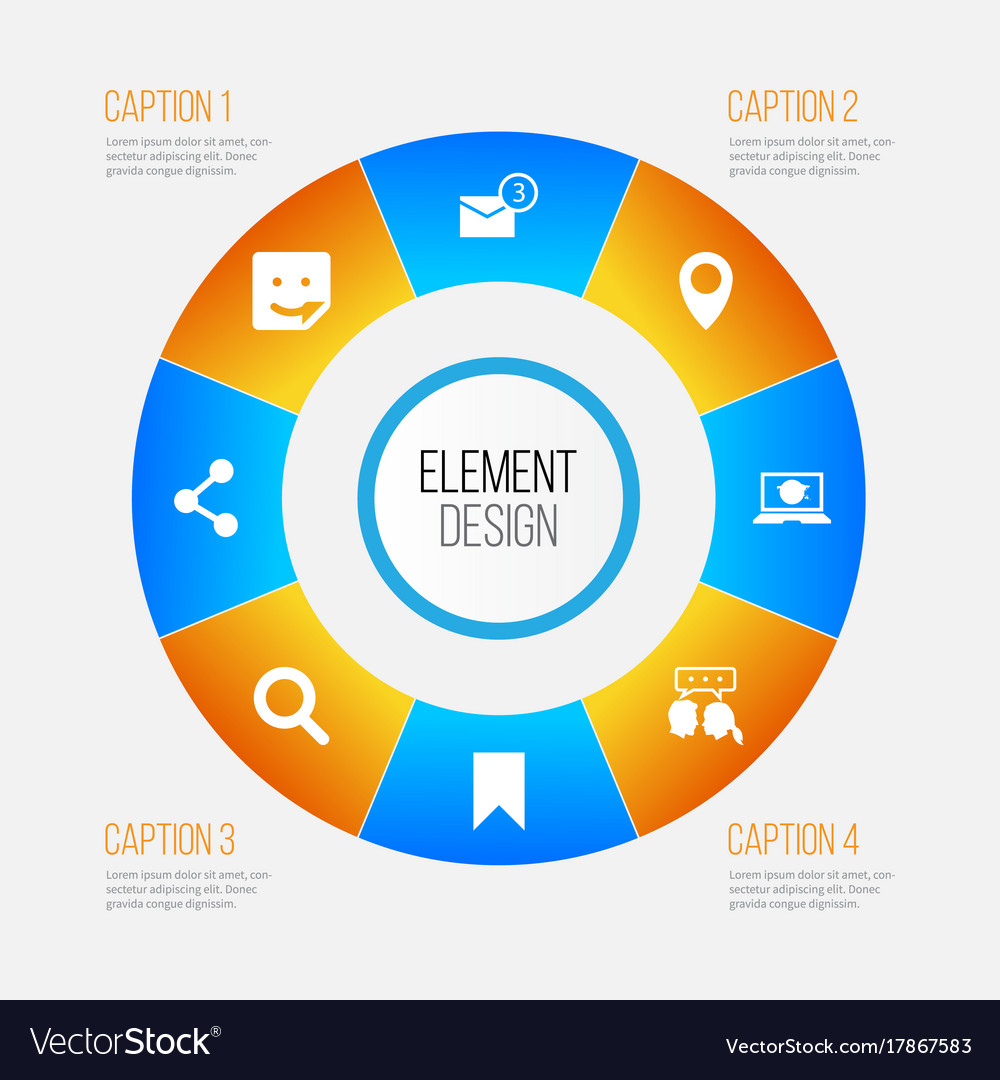 Social icons set collection of inbox pin