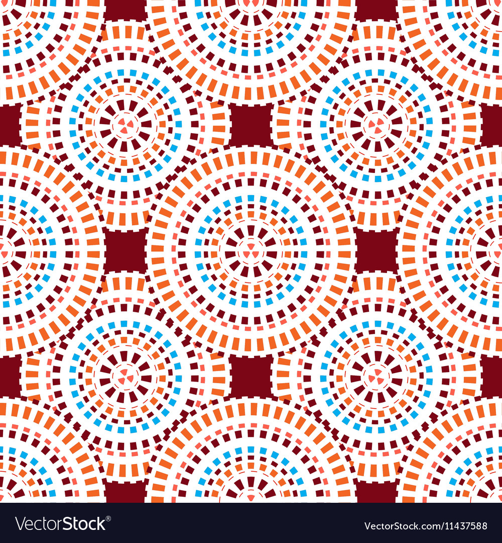 Red abstract seamless pattern