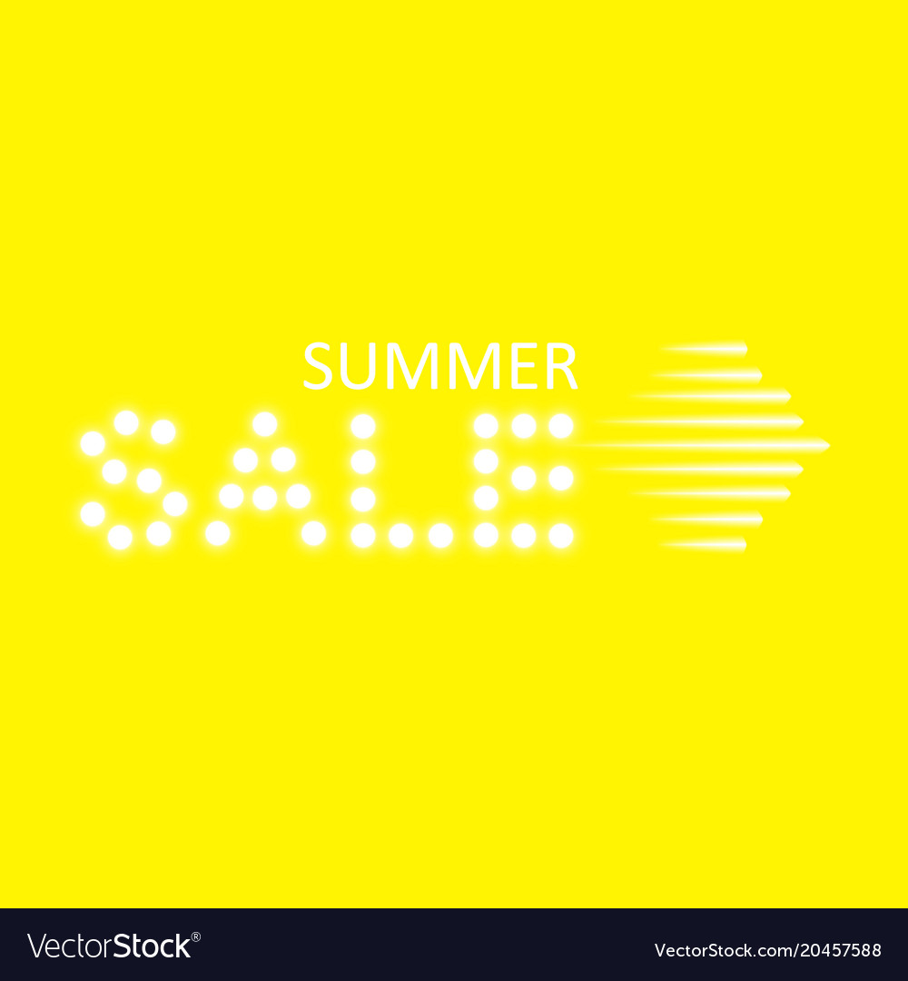 Supper sale speed icon on the yellow background