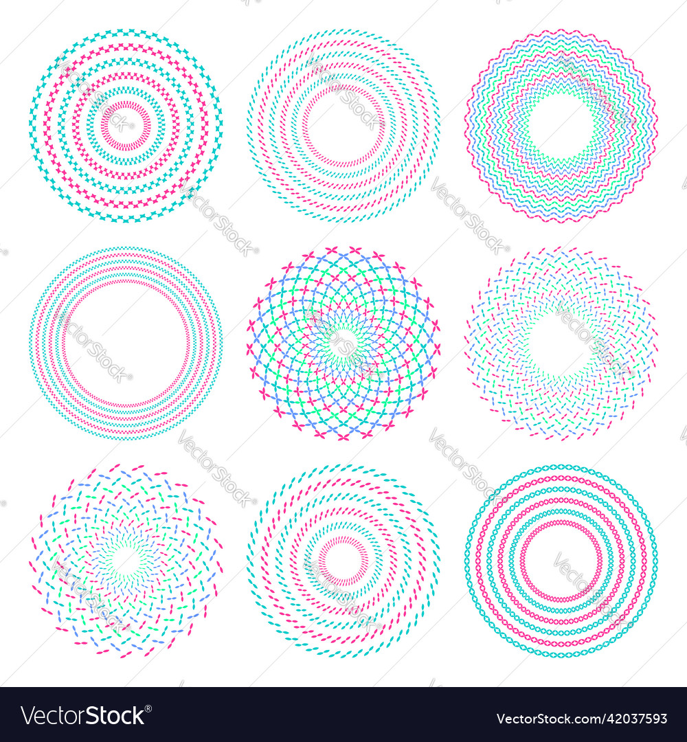 Abstract Circle Patterns
