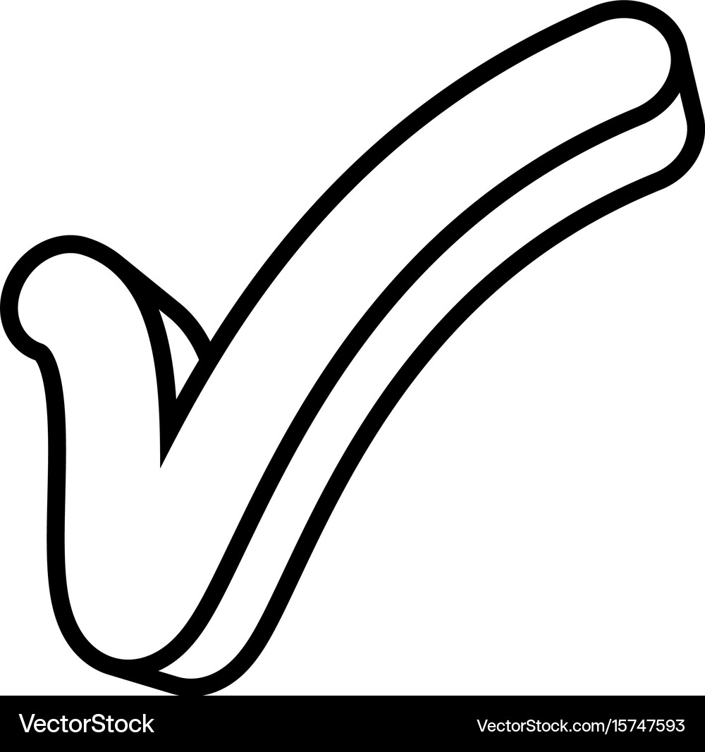 Check mark icon Royalty Free Vector Image - VectorStock