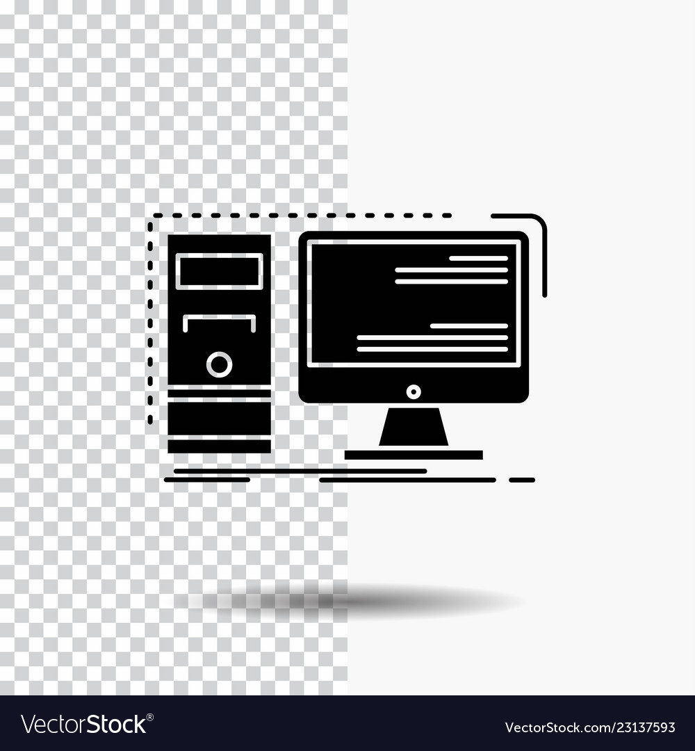 Computer desktop hardware workstation system Vector Image Computer desktop hardware workstation system
