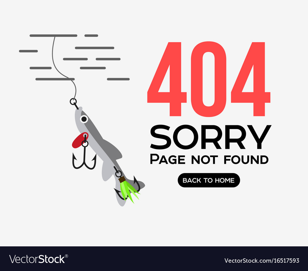 Page with a 404 error
