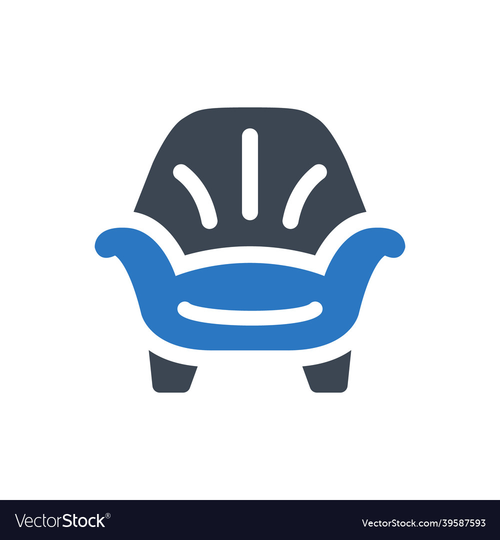 Relax chair icon