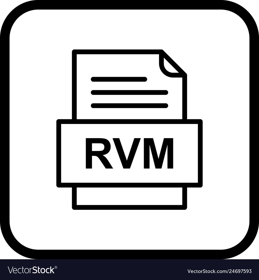 Rvm file document icon