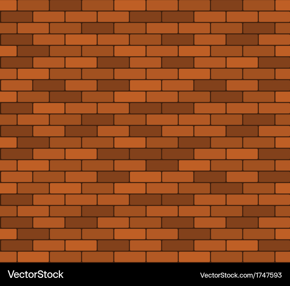 Seamless brick wall background Royalty Free Vector Image