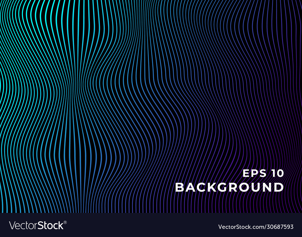 Wavy Gradient Background