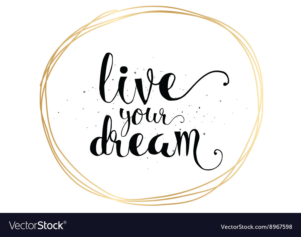 Dream Inscription Greeting Card