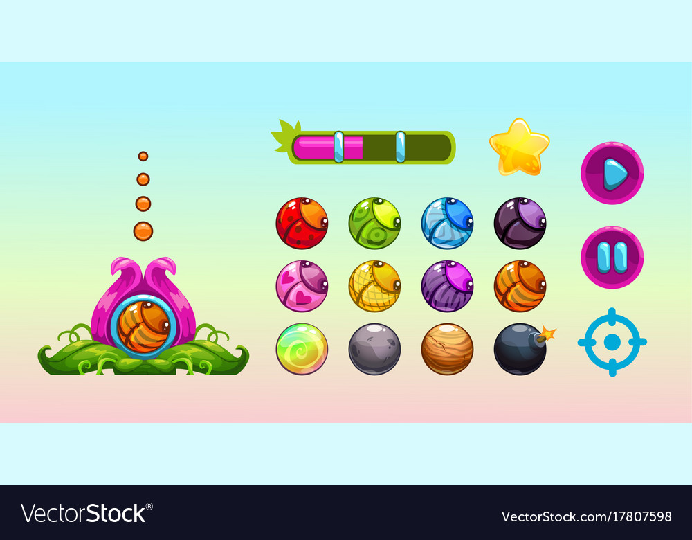 Game GUI Elements & Icons