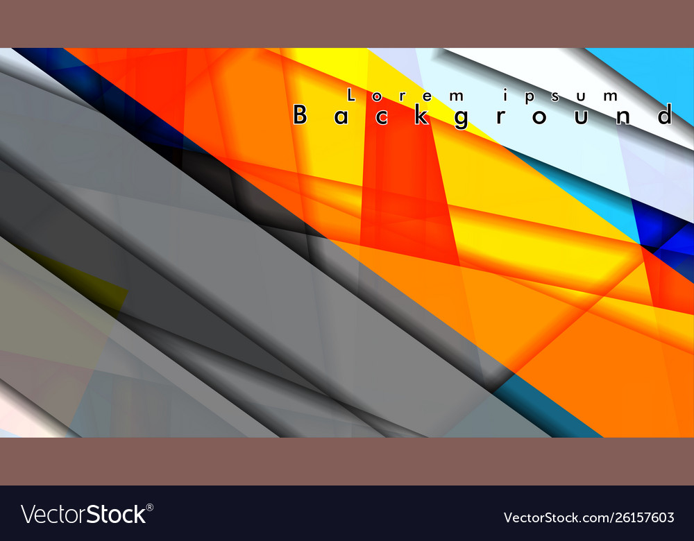 Abstraktes Hintergrunddesign mit bunten Mustern vector image Abstraktes Hintergrunddesign mit bunten Mustern